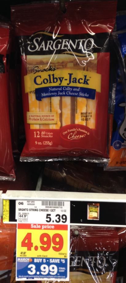 Sargento Cheese STicks