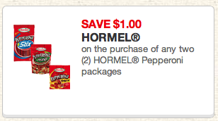 Hormel Pepperoni coupons