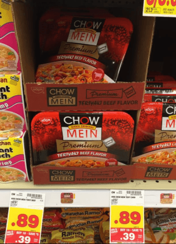 Nissin Chow Mein Noodles Kroger