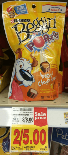 Beggin' Dog Snacks Coupon