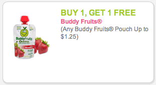 Buddy Fruits Coupon