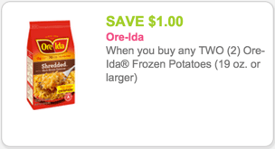 Ore-Ida coupon