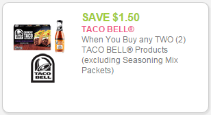 Taco bell coupon