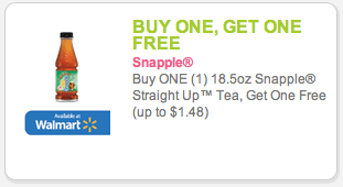 snapple coupon
