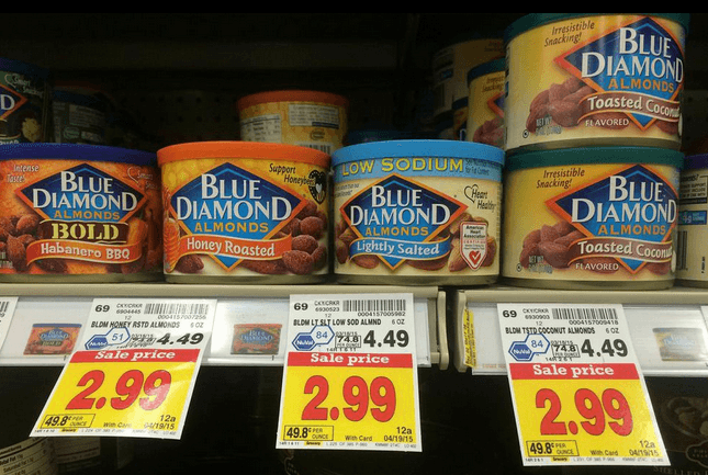 Blue Diamond Almonds Kroger