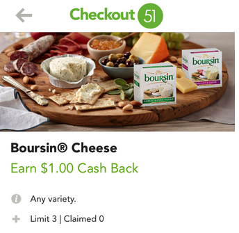 boursin cheese coupon
