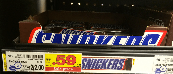 snickers coupon