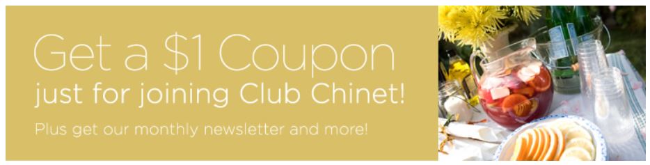 chinet coupon