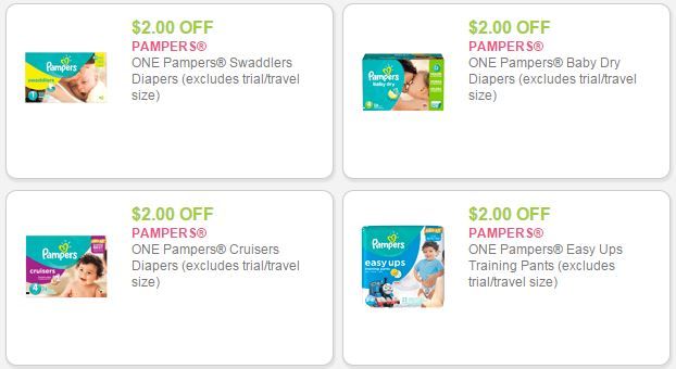 Pampers coupons