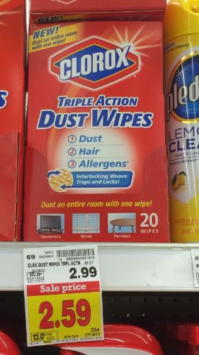 NEW Clorox Products = as low as $0.09 Dust Wipes at Kroger! - Kroger Krazy