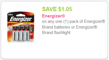energizer coupon