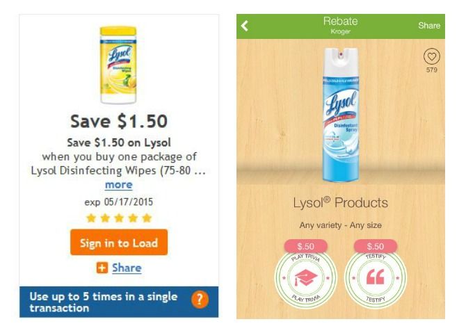 lysol coupons