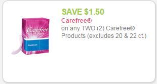 carefree coupon