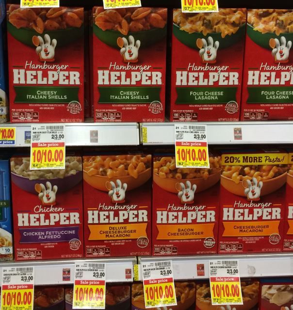 Helper meals