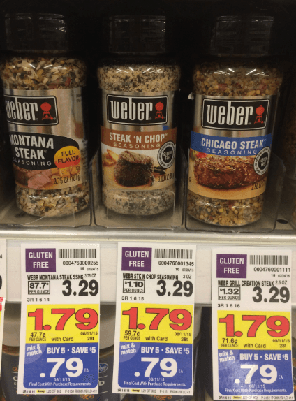 weber seasoning