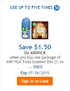 airwick coupon