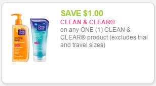 clean and clear coupon