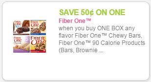 fiber one coupon