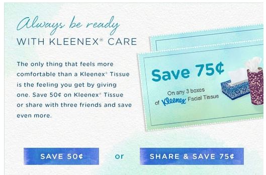 kleenex coupon