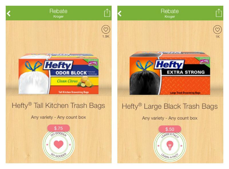 hefty rebates