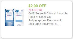 secret coupon