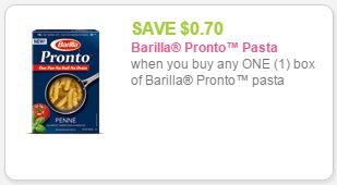 barilla coupon