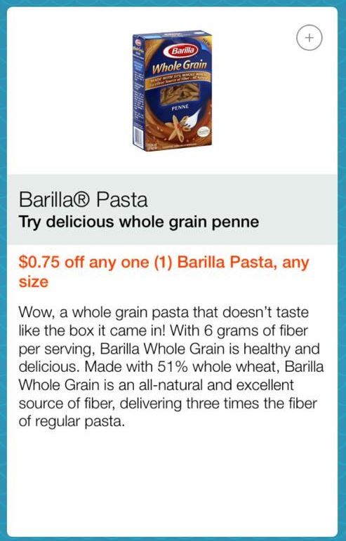 barilla mobisave