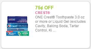 crest coupon
