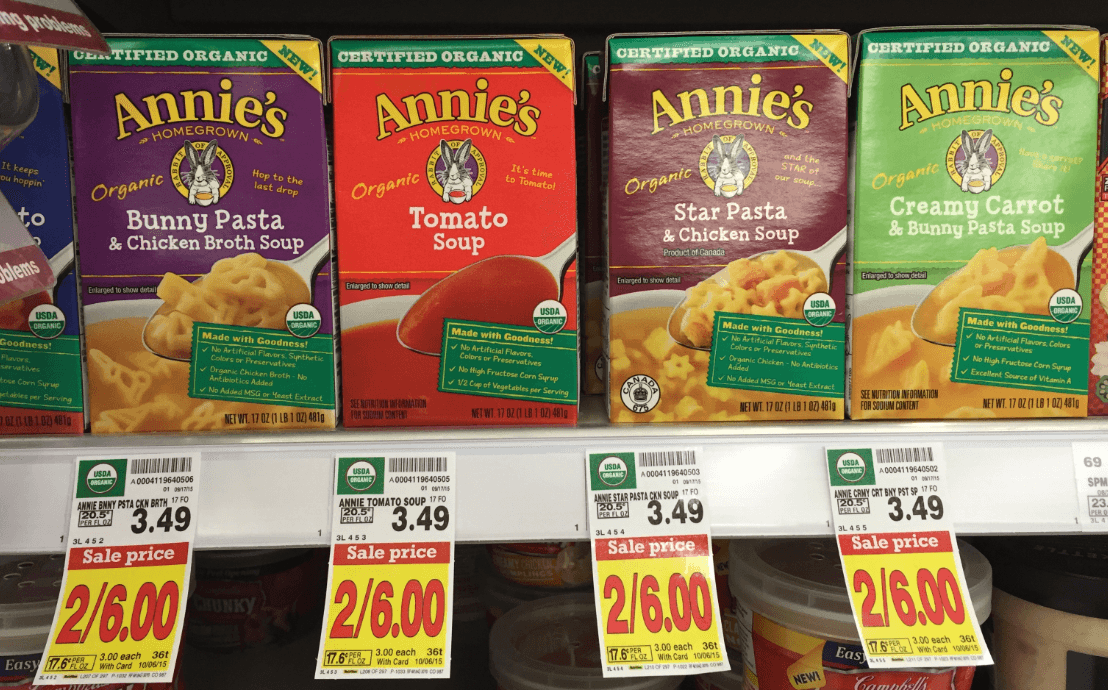 Annie's Homegrown Organic Soup Coupon