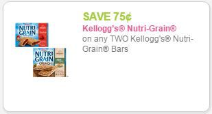 nutri grain coupon