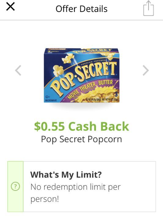 pop secret snap
