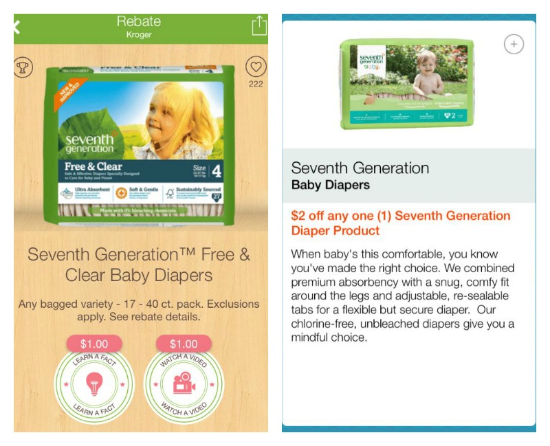 Seventh Generation Diapers As Low As 3 99 At Kroger Reg 13 69 