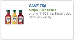 simply juice coupon