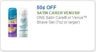 venus satin care
