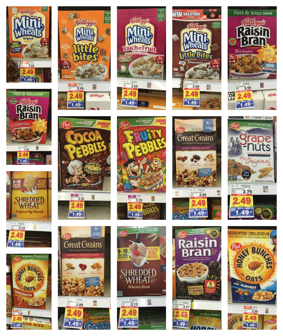 Cereal Collage
