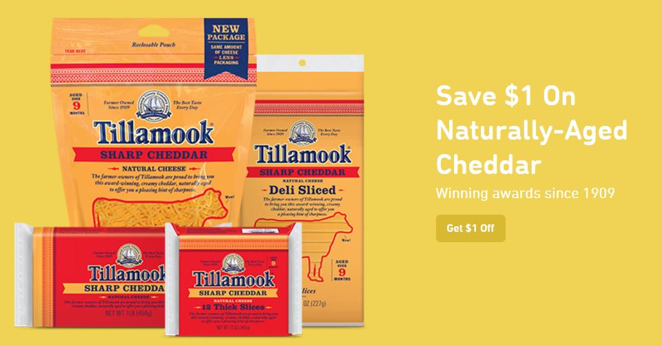 Tillamook Sliced Cheese ONLY 0.99 at Kroger (Reg 3.99)!! Kroger Krazy