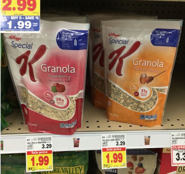 special k granola