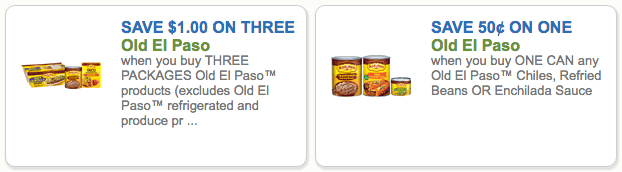 Old El Paso Coupons 
