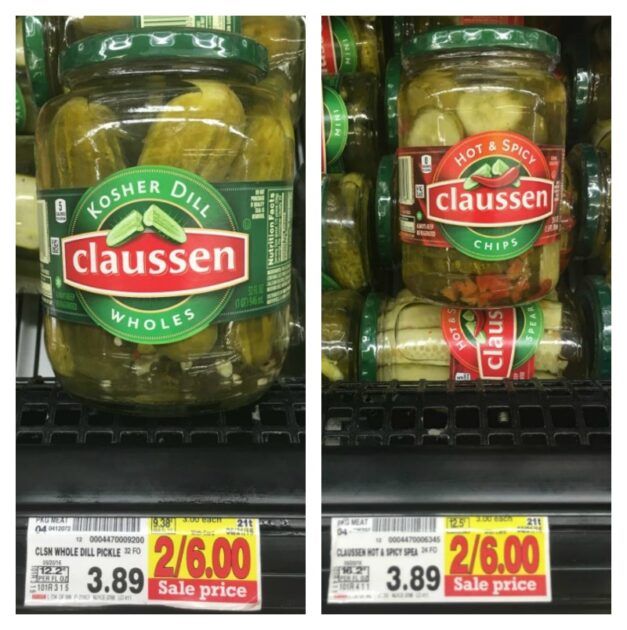 NEW Claussen Coupon = Pickles for $2.45 at Kroger!! - Kroger Krazy