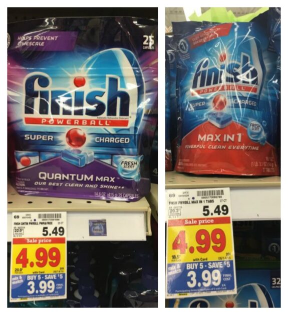 NEW Finish Coupon = Quantum Max and Max in 1 as low as 3.44!! Kroger