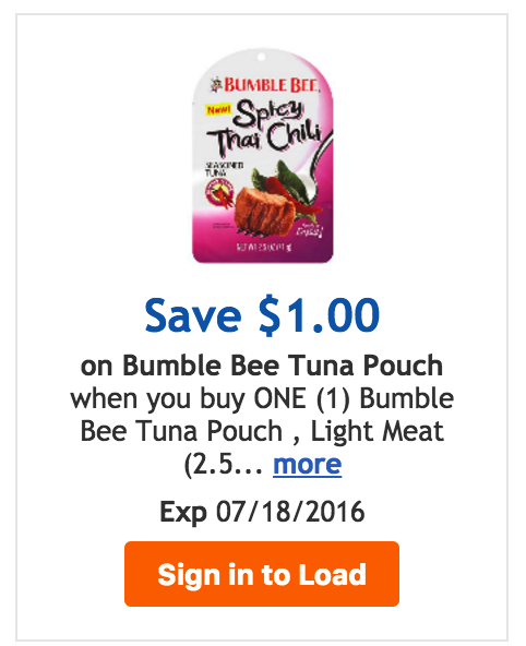 bumble bee coupon
