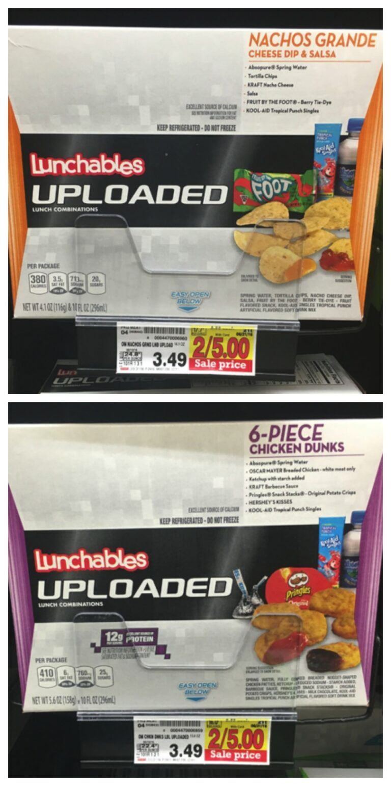 Lunchables Code NEW Lunchables Uploaded Coupon = Good Kroger Deals!!! - Kroger Krazy