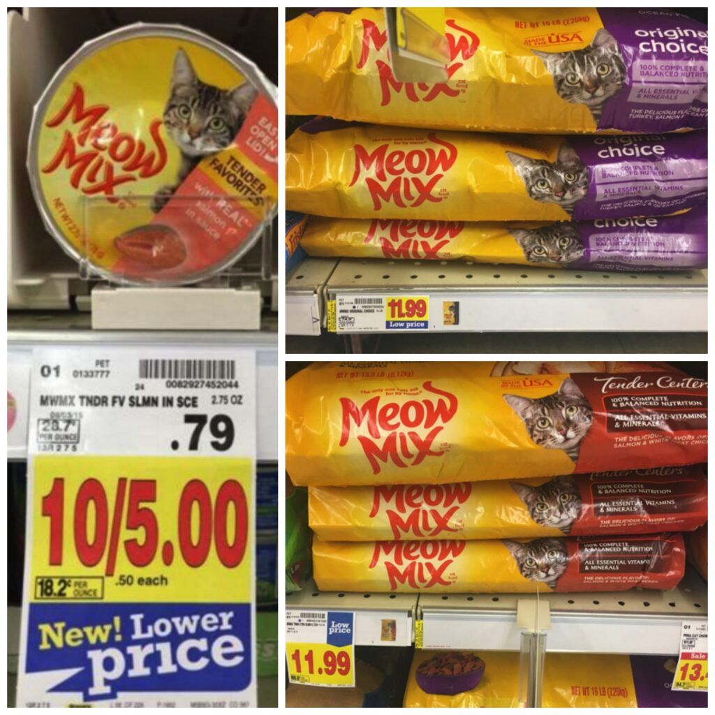 Meow Mix Dry Cat Food ONLY $3.29 at Kroger!! - Kroger Krazy