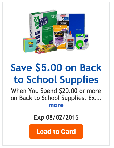 back to school coupon