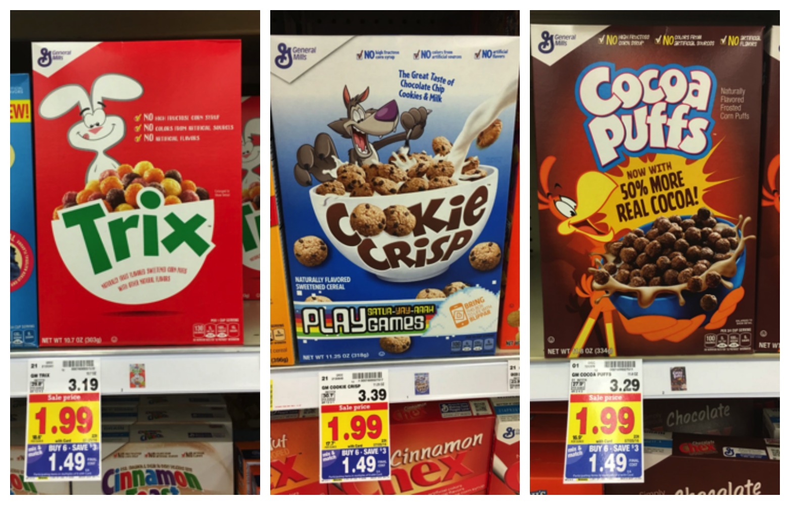 cereal Collage