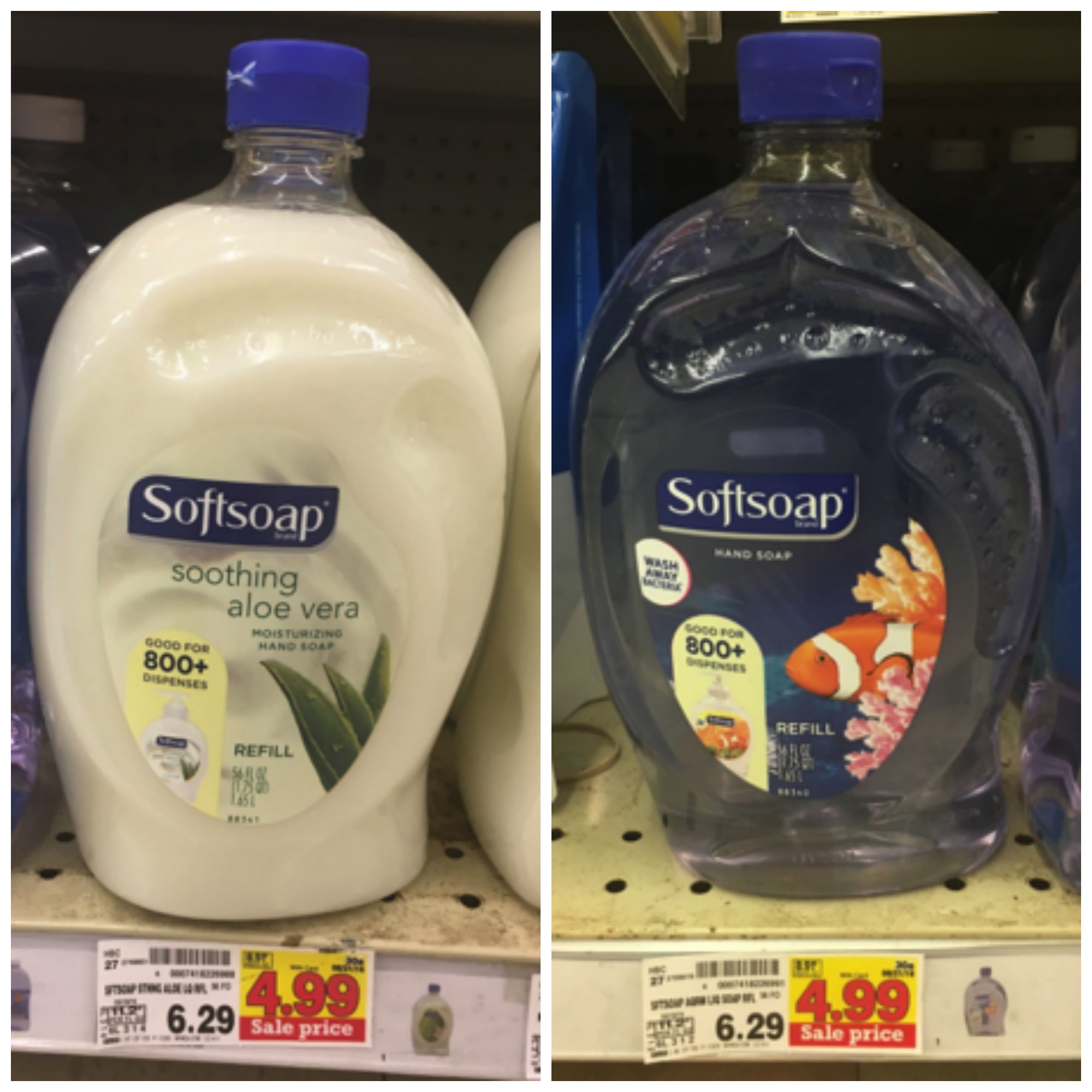 softsoap refill Collage