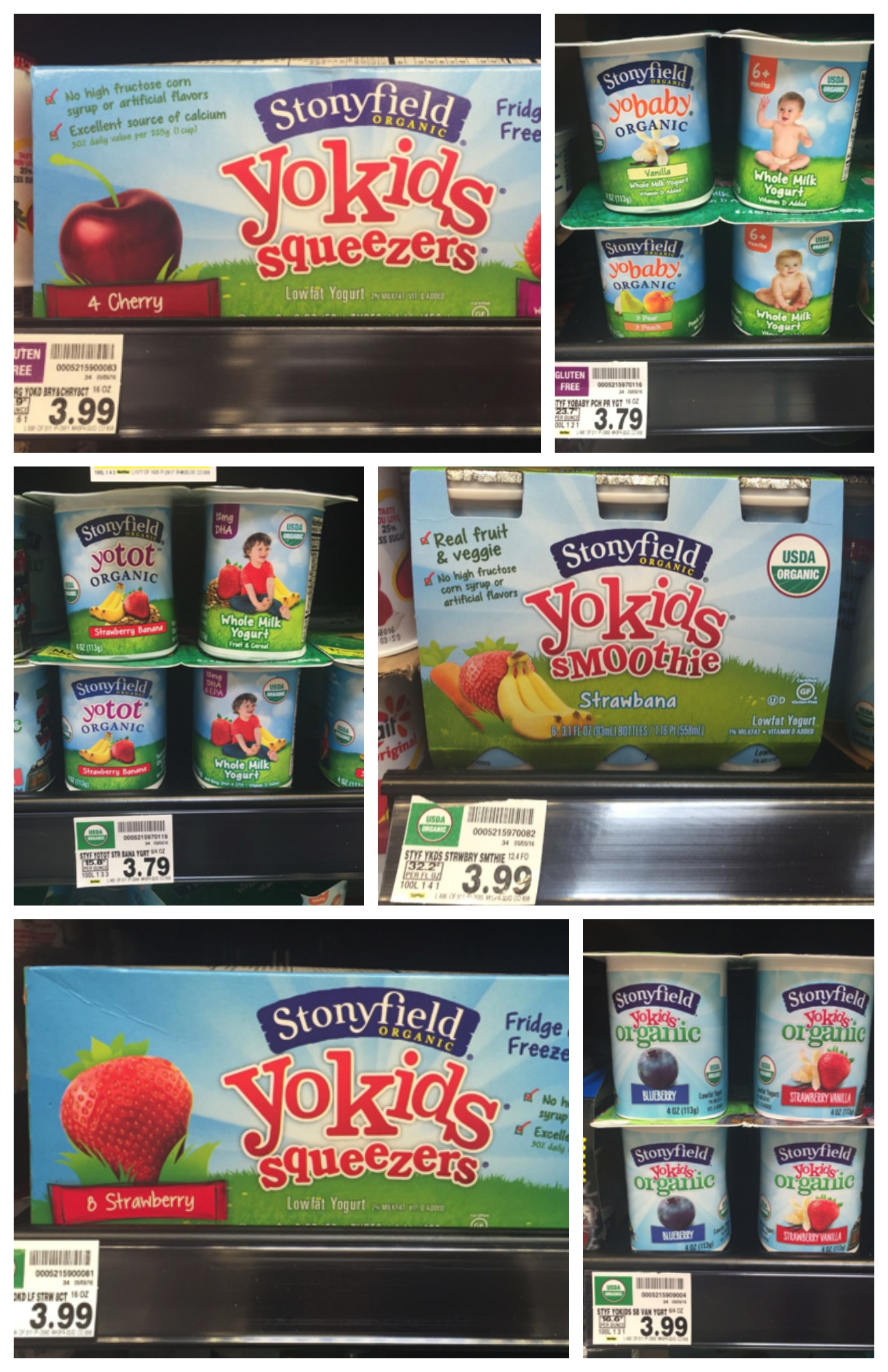 stonyfield Collage