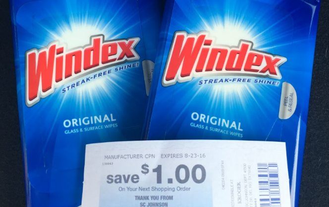 Windex Catalina = Glass Wipes as low as $0.64 and Glass Spray as low as  $1.24 at Kroger!! - Kroger Krazy