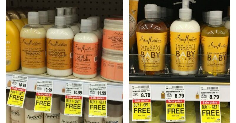 BOGO Shea Moisture Kroger Deals + Coupons = as low as $2.40!! - Kroger ...