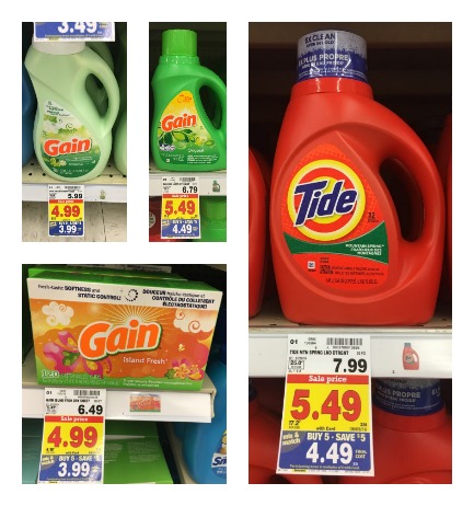 Great Deals on Tide and Gain Products with Kroger Mega ...